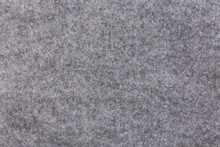 Grey Felt As Background Or Texture