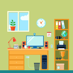 Poster - Workspace In Room