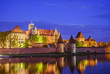 Zamek w Malborku, światowe dziedzictwo UNESCO 
