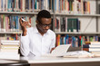 © Jale Ibrak - African Male Student In A Library