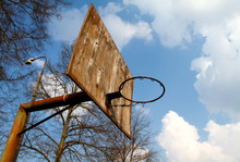 Old Basketball Basket