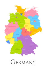  Germany regional map