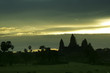 A mysterious. sunrise at Angkor Wat