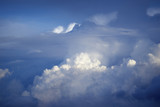 Fototapeta Na sufit - blue and white cloud sky