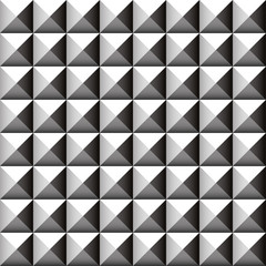 Fototapete - Studded, pointed background, seamless pattern. Vector.