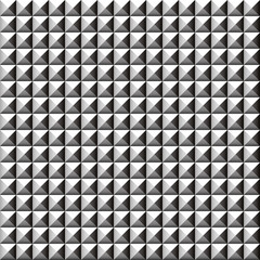 Fototapete - Studded pointed pattern, background. Seamlessly tileable, vector