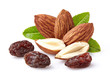 Almonds with raisins