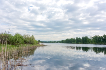 Canvas Print - beautiful lake