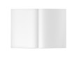 © TrudiDesign - offenes Buch Magazin mit leeren Seiten isoliert auf weißem Hintergrund