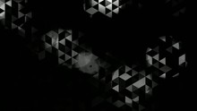 Graphic Black White Animation Triangles Flashes Bokeh