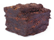 Close up of peat block
