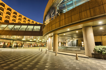 Aufkleber - empty space and modern building exterior
