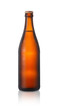 瓶ビール/水滴の付いた茶色のビール瓶,クリッピングパス付き
