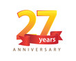 27 Years Anniversary Logo