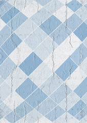 Wall Mural - blue mosaic