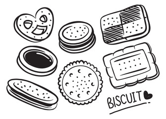 set of biscuit doodle