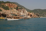 Fototapeta Fototapety z morzem do Twojej sypialni - Wybrzeże morza śródziemnego, Turcja