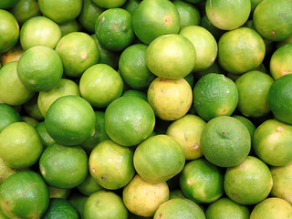 Wall Mural - Green and Yellow Lemon