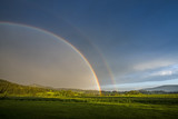 Fototapeta Tęcza - rainbow after storm