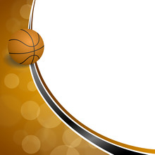 Background Abstract Orange Black Sport Basketball Ball 