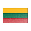 lithuania national flag illustration