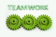 © lurialur - Trabajo en equipo en color verde