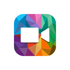 Sticker - Geometric App Button