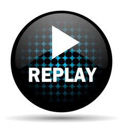 Poster - replay icon
