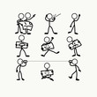 © vvalentine - Stick Figure Communication