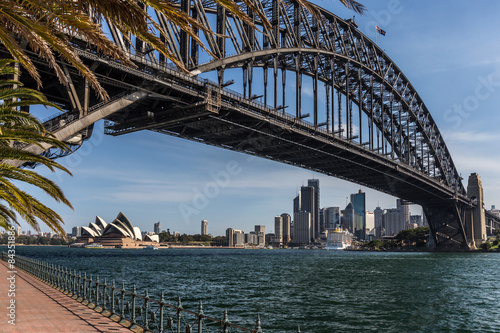 Obraz na płótnie Widok na centrum Sydney