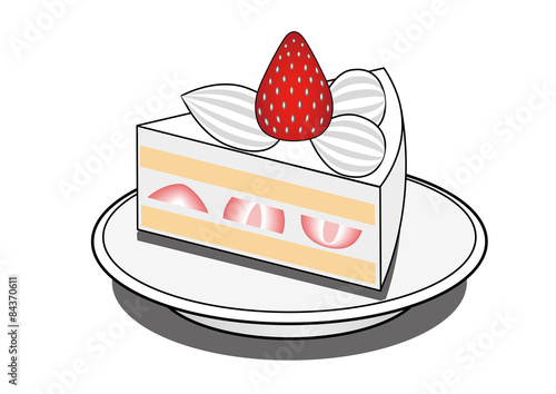 ショートケーキ Stock イラスト Adobe Stock ショートケーキ Stock イラスト Adobe Stock