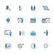 © madedee - Business management, strategy or human resource icons