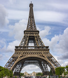 Fototapeta Na drzwi - Eiffel Tower HDR Pano