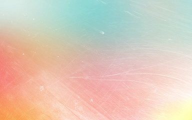 Poster - clean color background