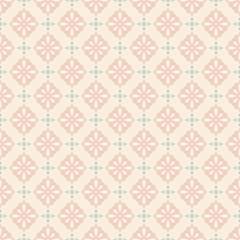 Wall Mural - pastel retro vector seamless pattern.