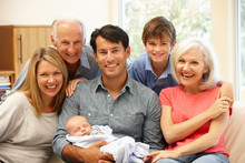 Multi-generation Family Portrait