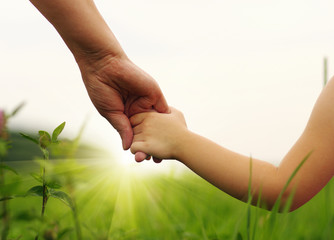 Wall Mural - mother and daughter