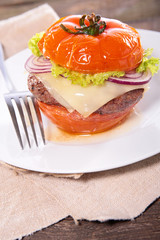 tomato hamburger