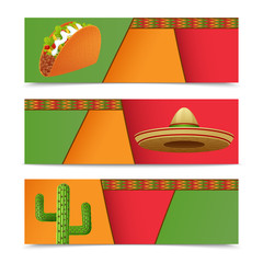 Sticker - Mexican Banners Horizontal