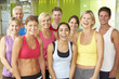 © Monkey Business - Portrait Of Group Of Gym Members In Fitness Class
