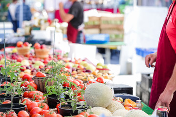 Wall Mural - Farmers market