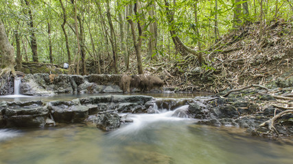 Si Khit waterfall National Park Nakhon Si Thammarat, Thailand.