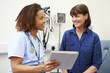 © Monkey Business - Nurse Showing Patient Test Results On Digital Tablet
