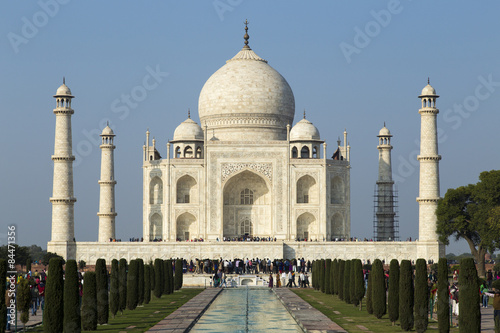 Plakat na papierze fotorealistycznym Taj mahal