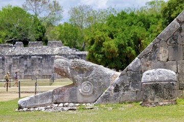 Chichen itza archeological site