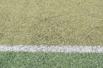 Wall Mural - Soccer Field Line detail for Backgrounds or Texture