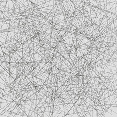 Aufkleber - Random pointed lines, abstract irregular pattern. Vector