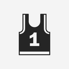 Sticker - Sports vest icon