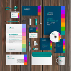 Stationery template design