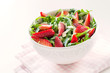 Vegan green salad. Healthy lunch